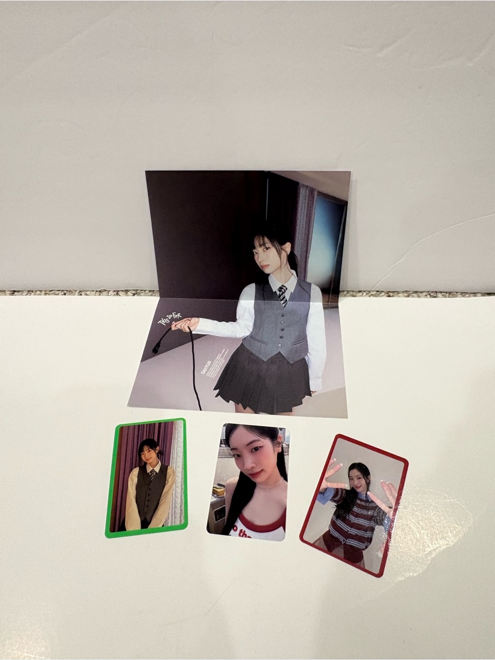 Twice K-POP Dahyun Lot of 4